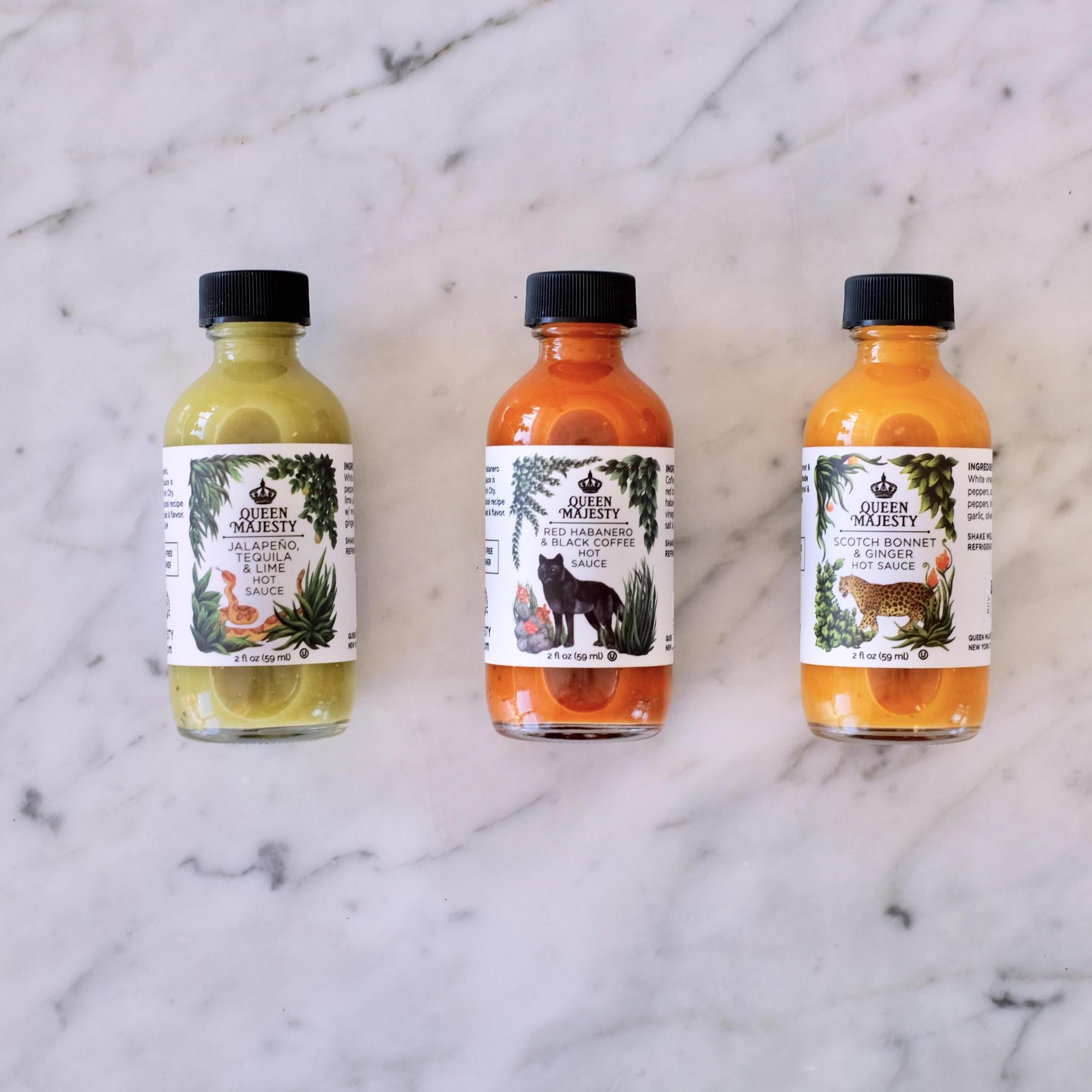 Queen Majesty Hot Sauce Minis - BKLYN Larder