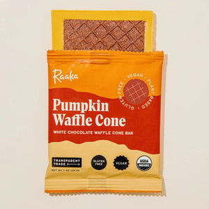 Raaka Chocolate Waffle Cone Bars - BKLYN Larder