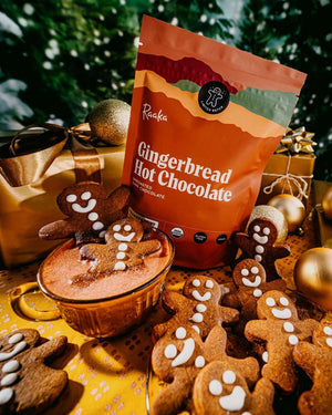 Raaka Holiday Hot Chocolate Gingerbread Hot Chocolate - BKLYN Larder