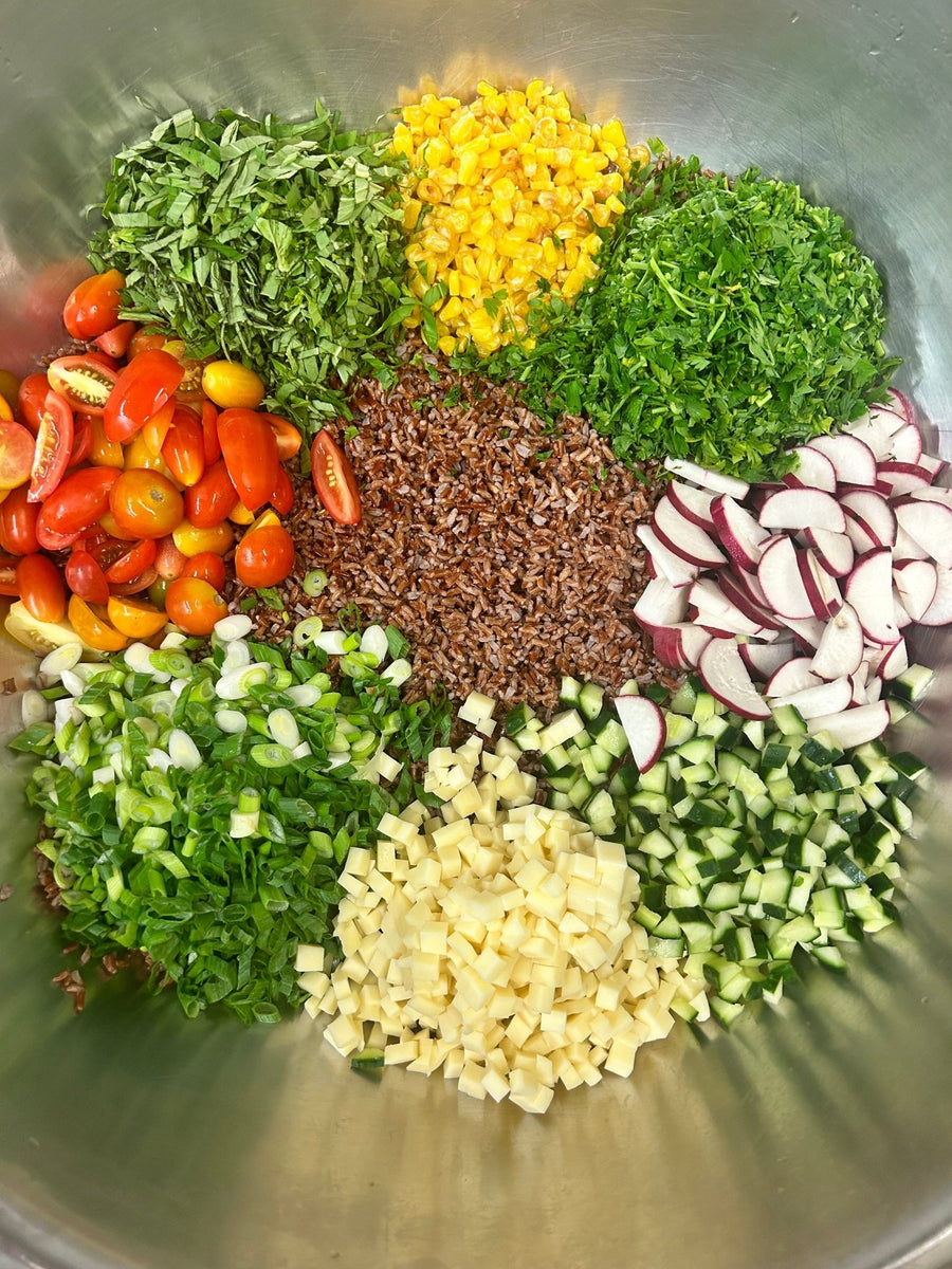 Red Rice & Corn Salad - BKLYN Larder
