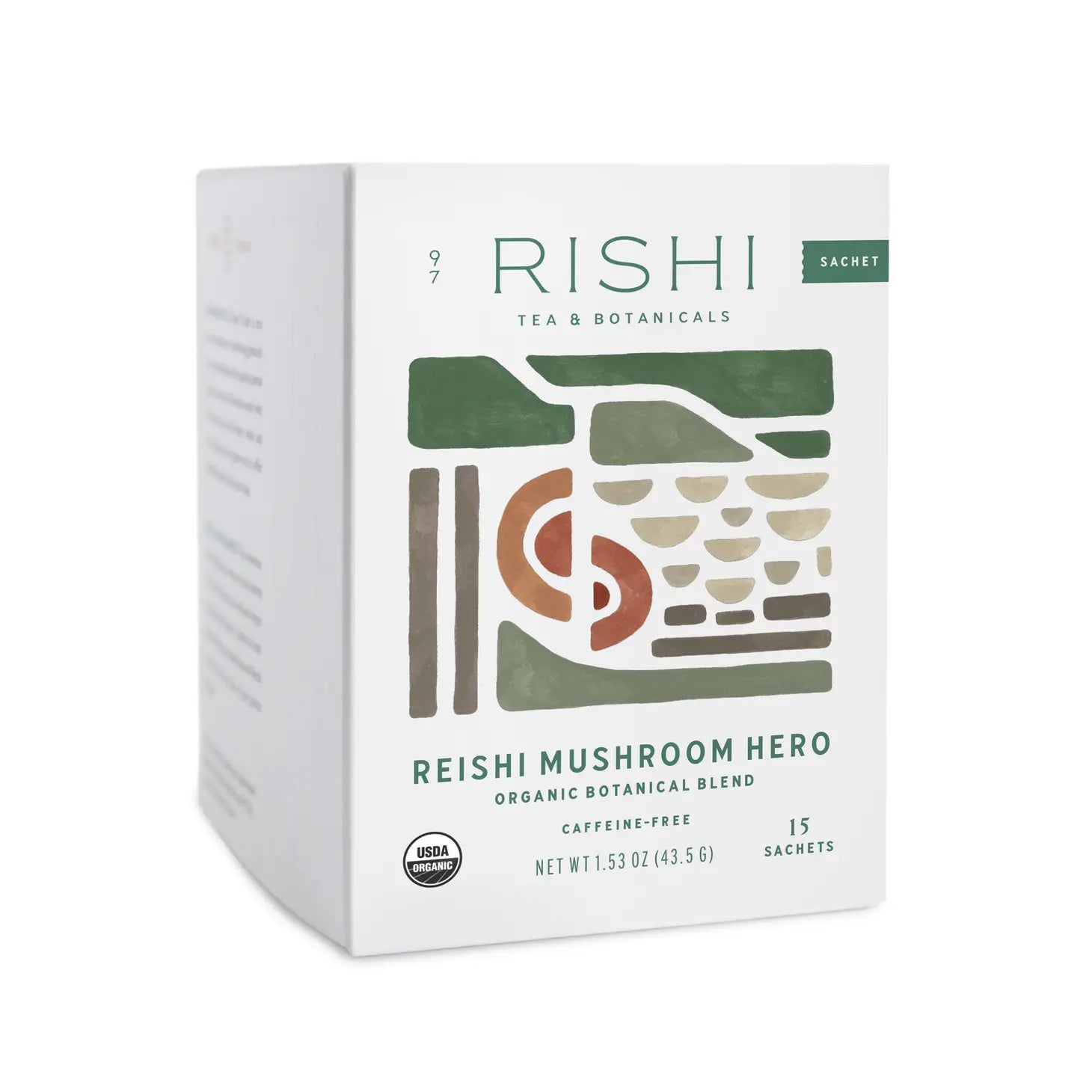 Reishi Mushroom Hero Organic Herbal Tea - BKLYN Larder