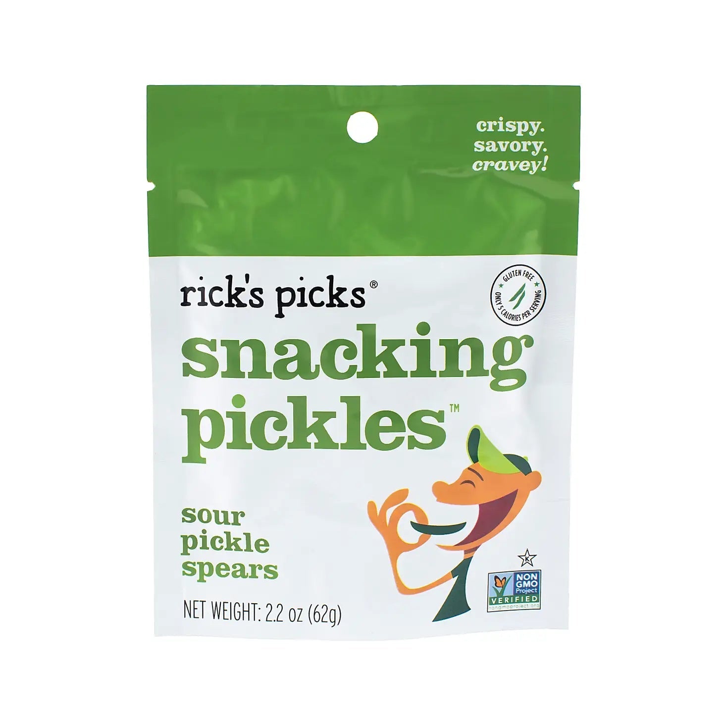Rick's Picks Snacking Pickle Packs Sour Pickles - BKLYN Larder