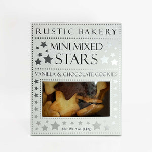 Rustic Bakery Cookies Mini Stars - BKLYN Larder