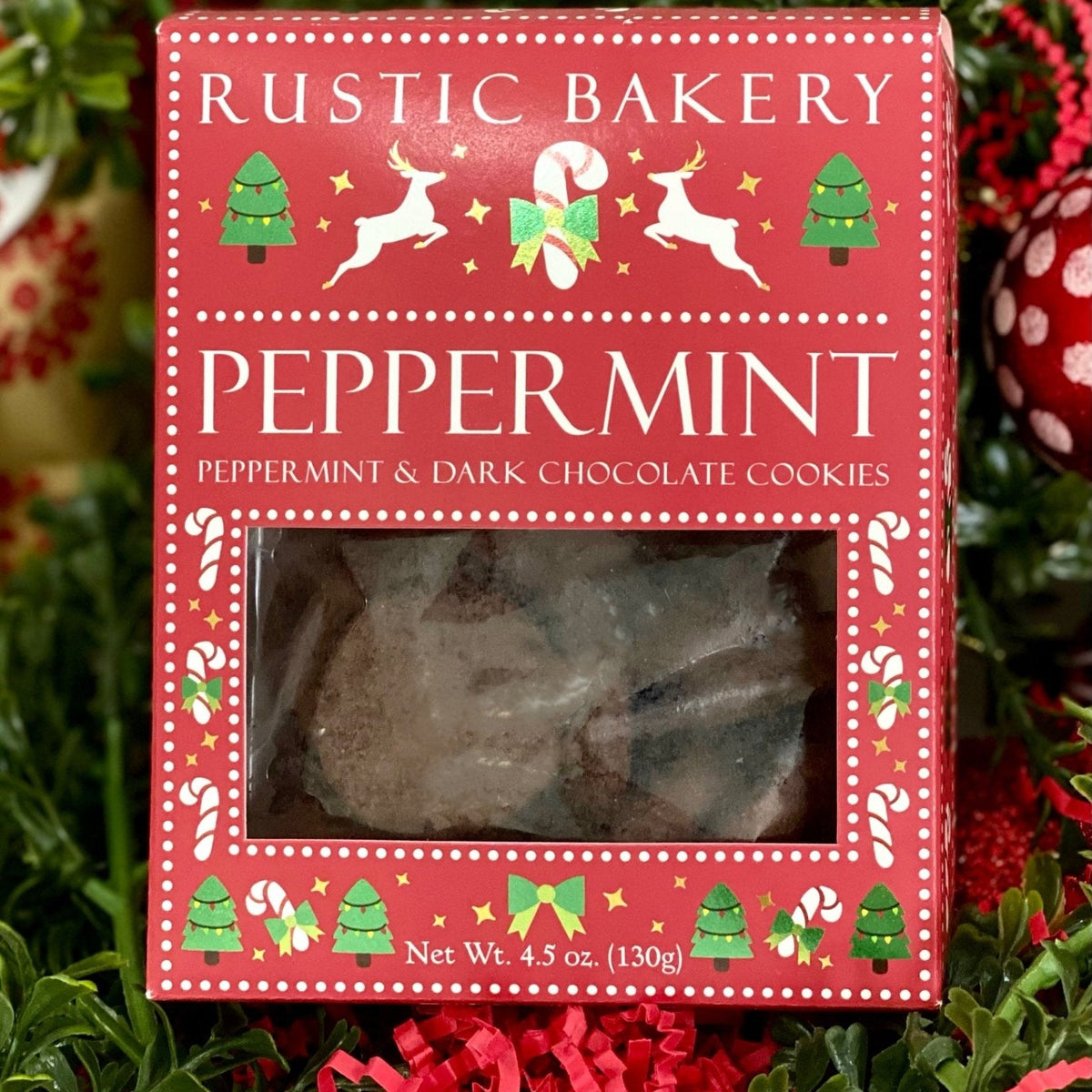 Rustic Bakery Holiday Cookies Peppermint - BKLYN Larder