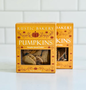 Rustic Bakery Holiday Cookies Pumpkin - BKLYN Larder