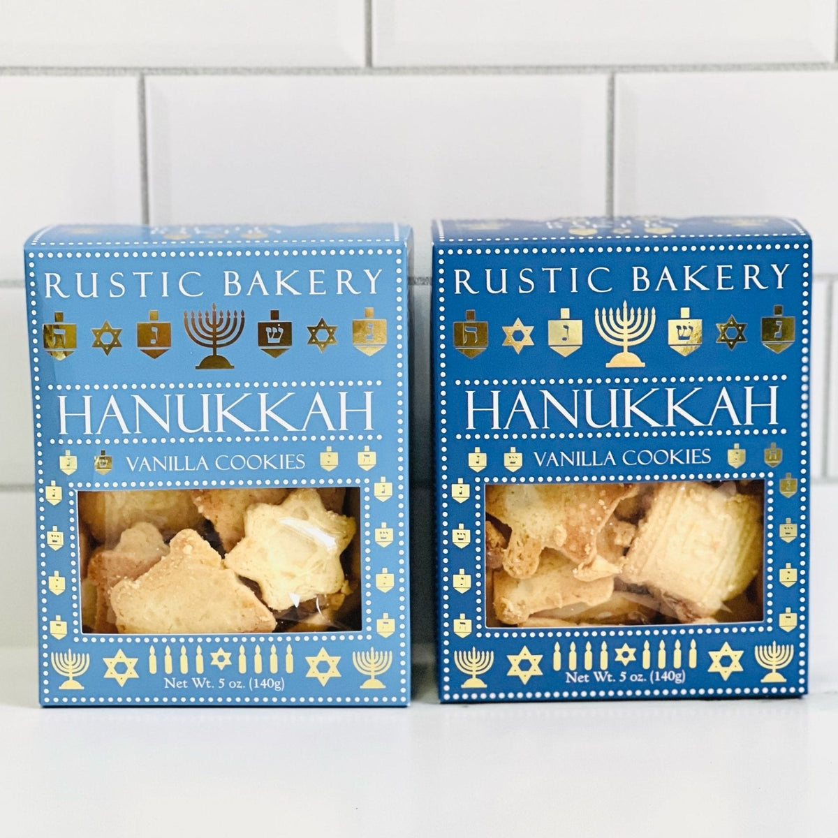 Rustic Bakery Holiday Cookies Hanukkah - BKLYN Larder
