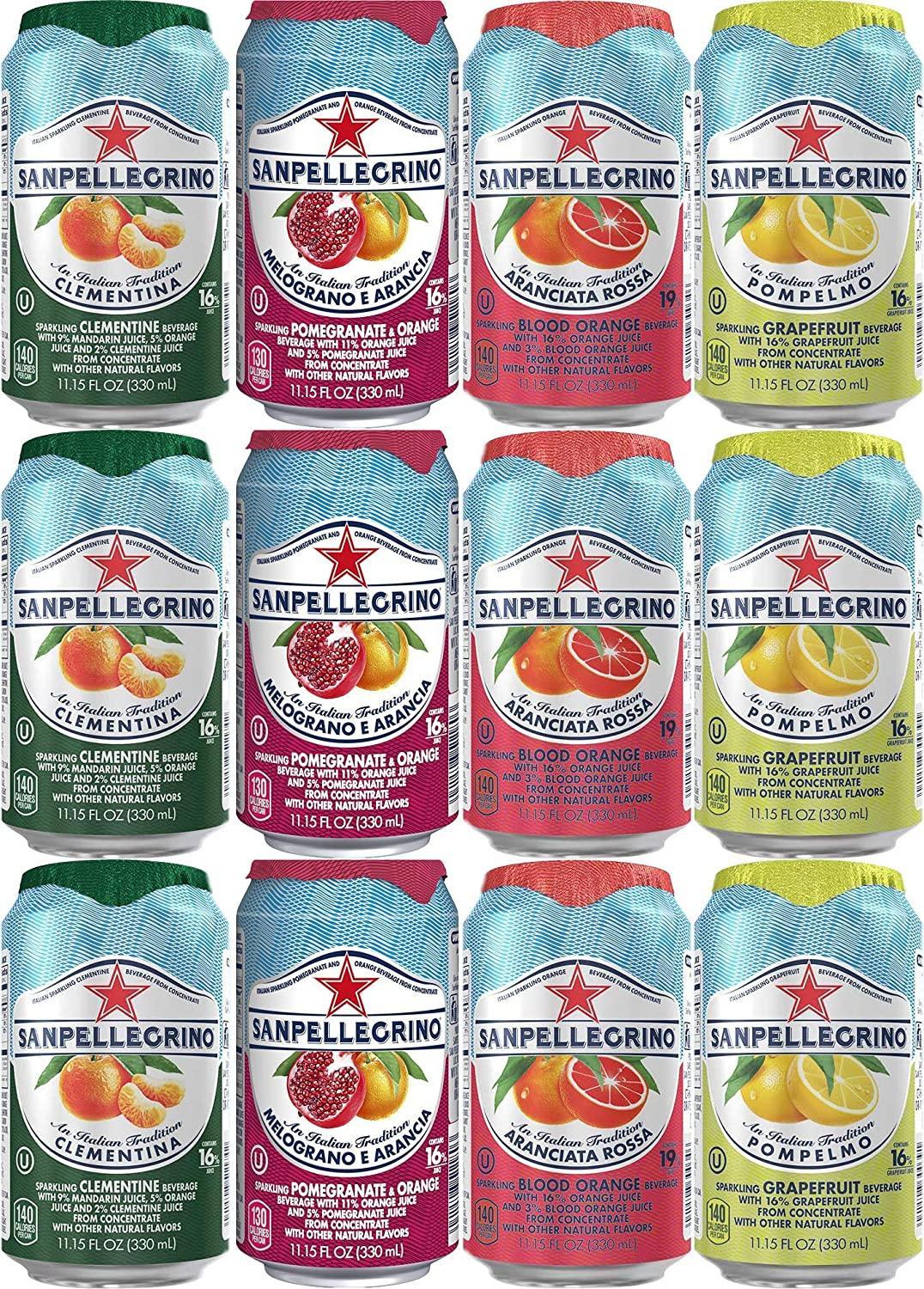 San Pellegrino Sparkling Beverage Assortment | Catering 6 Assorted - BKLYN Larder