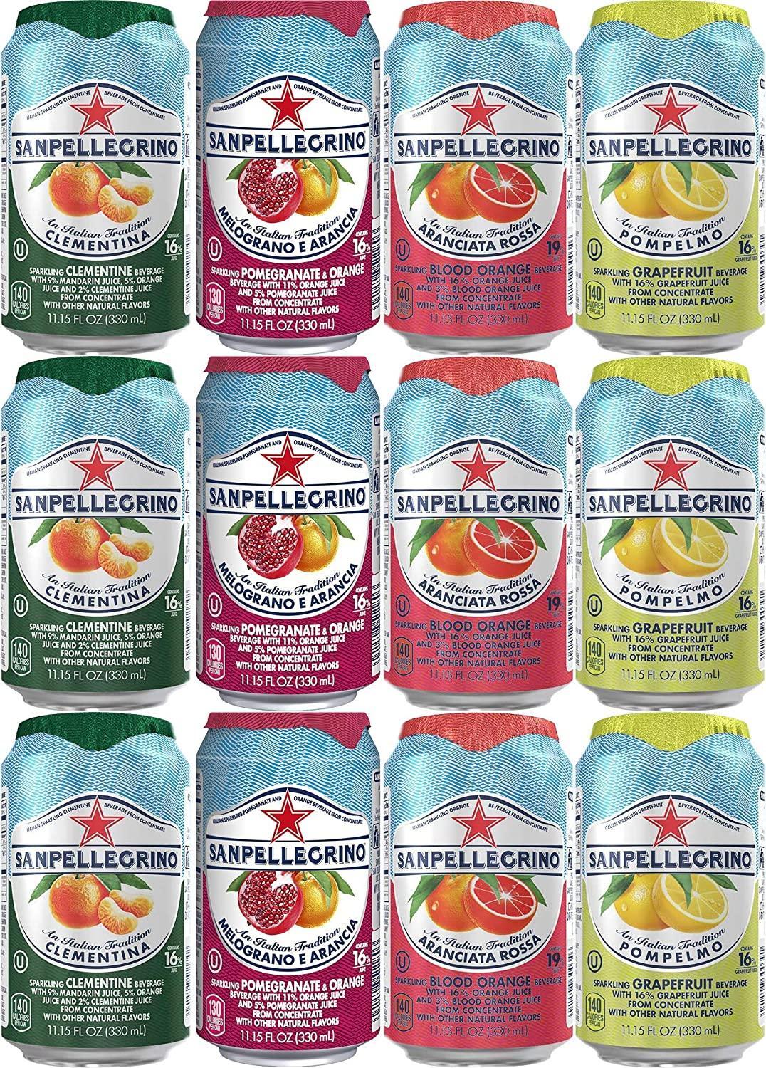 San Pellegrino Sparkling Beverage Assortment | Catering 6 Assorted - BKLYN Larder