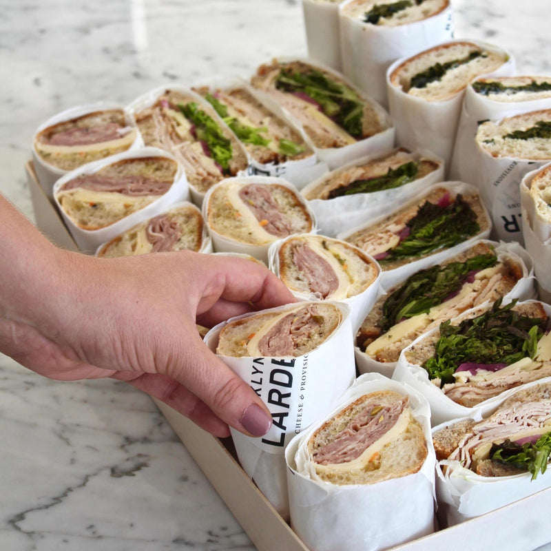BKLYN Larder sandwich catering platter