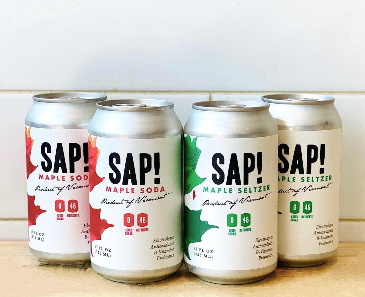 Sap! Beverages Maple Seltzer - BKLYN Larder