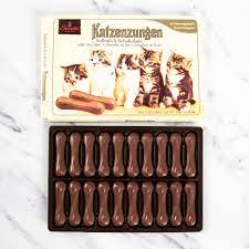 Sarotti Chocolate Cat Tongues Milk Chocolate - BKLYN Larder