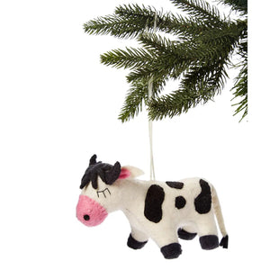 Silk Road Bazaar Ornaments Cow - BKLYN Larder