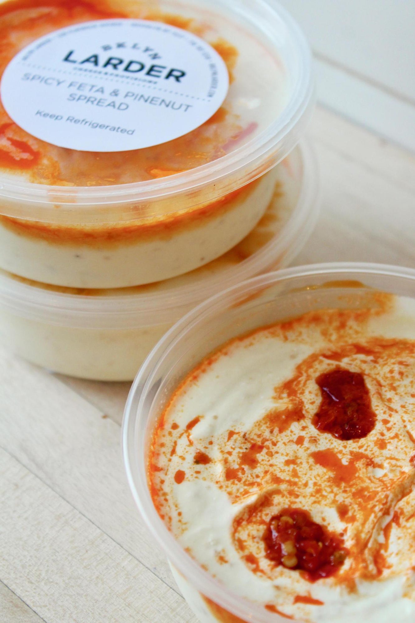 Spicy Feta & Pine Nut Spread - BKLYN Larder