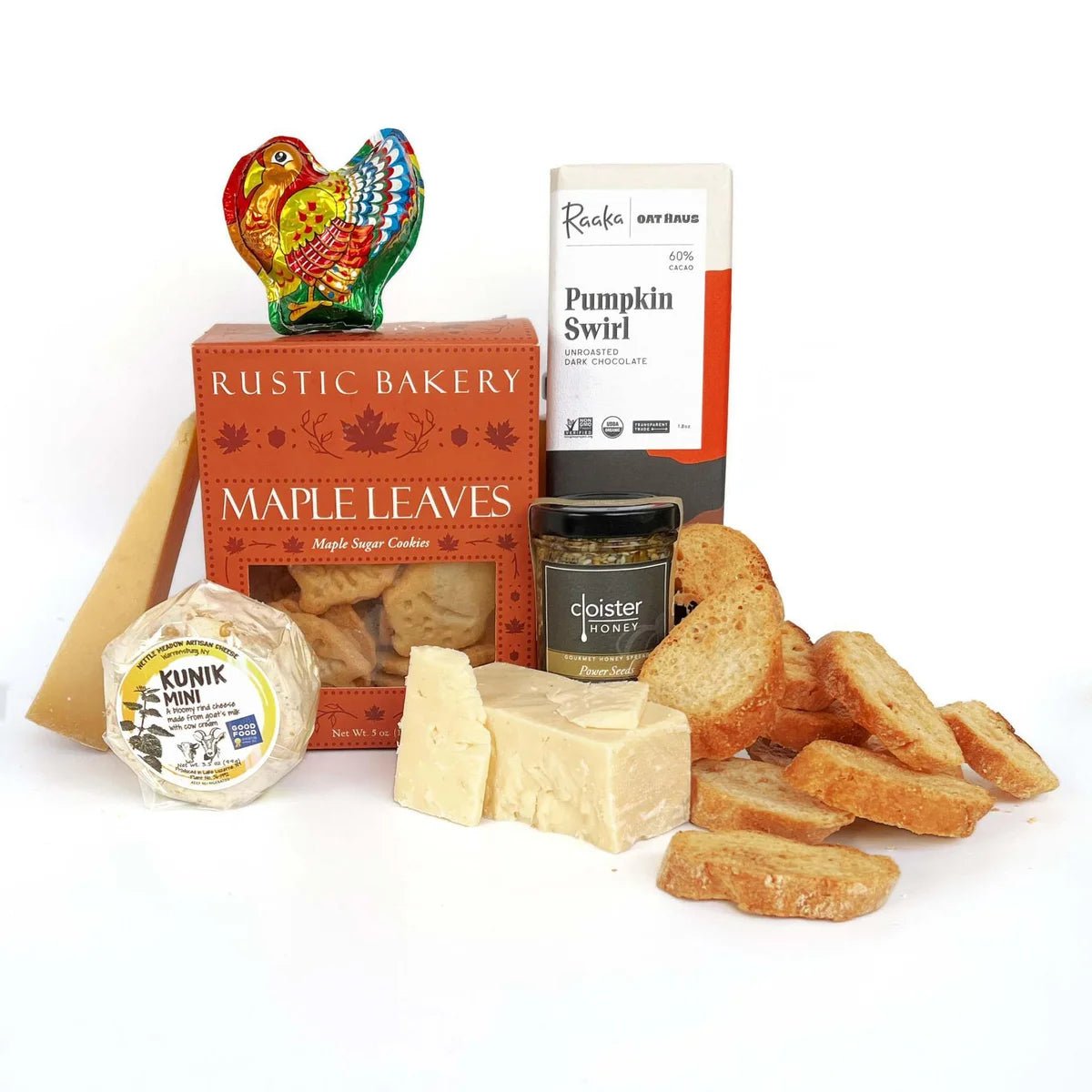 Thanksgiving Classic Cheese Gift Basket Thanksgiving Classic Cheese Gift Basket with Charcuterie - BKLYN Larder