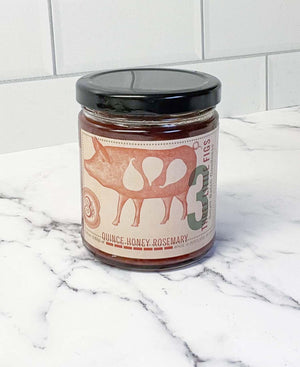 Three Little Figs Jam Three Little Figs Jam Quince Honey Rosemary Jam - BKLYN Larder