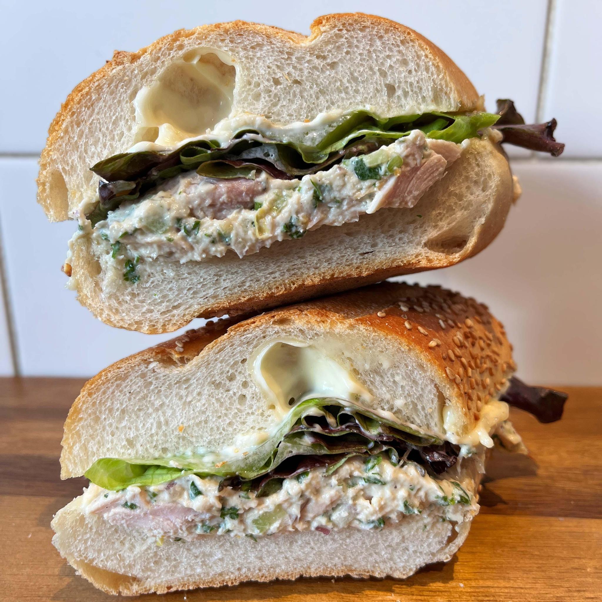 Truffle Chicken Salad Sandwich