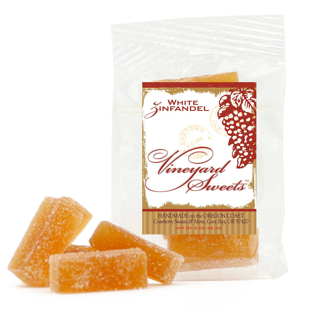 Vineyard Sweets Pates de Fruits White Zinfandel - BKLYN Larder