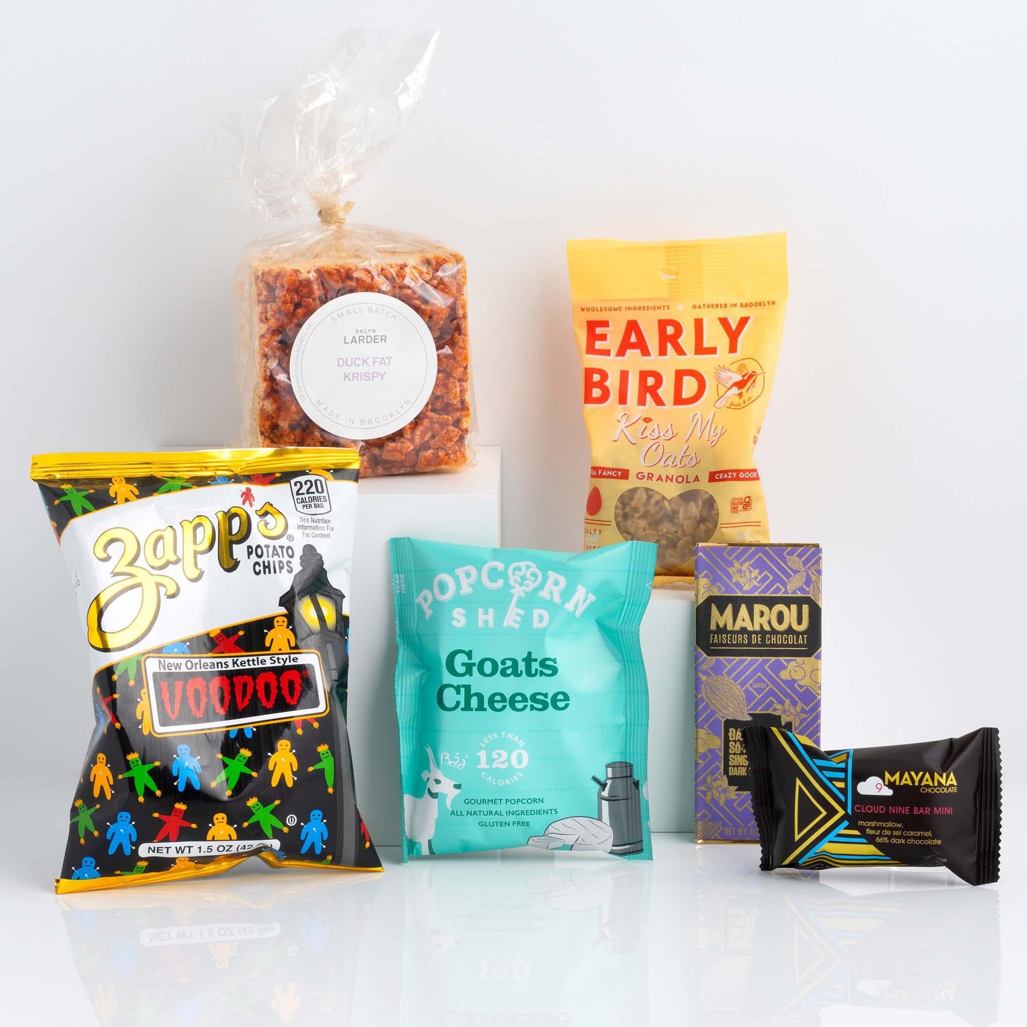 Virtual Meeting Snack Set Gift Basket - BKLYN Larder