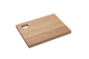 Wooden Cheese Boards Cherry Rectangular with Heart - BKLYN Larder